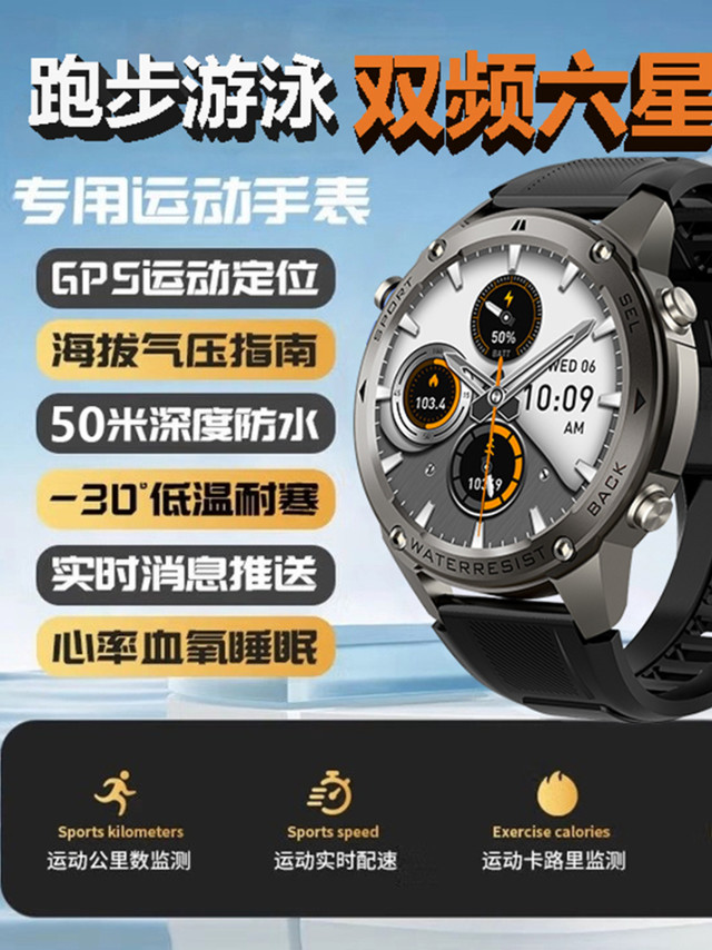 Ninewind DM56 GPS智能手表实测