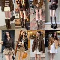 复古美拉德｜甜酷短裙风