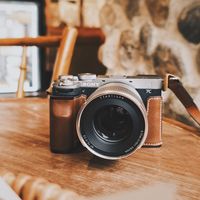 仿富士暗调探店滤镜‼️ 复古胶片电影感氛围