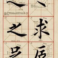 楷书基础笔画技法全解：横竖撇捺点折钩核心要领