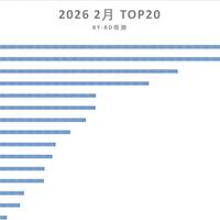 亓纪的想法 篇零：2月国内畅销手机TOP20：iPhone17 Pro第四，榜首无悬念