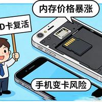 存储芯片涨价逼退成本压力，microSD卡槽重返中低端手机