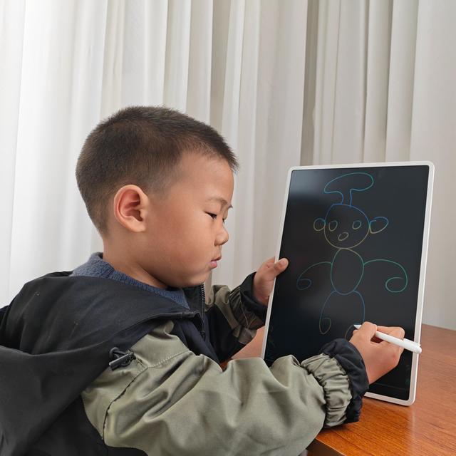 米家液晶小黑板多彩版| 不仅是娃娃的涂鸦玩具，更是早教好帮手