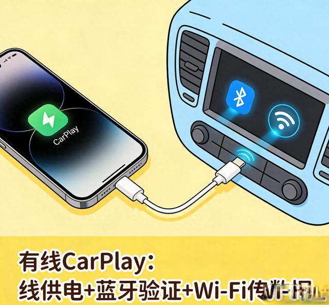 CarPlay连接原理全解析：蓝牙与Wi-Fi的真实分工及优化指南