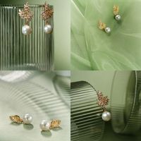 珠宝摄影思路丨绿色背景💡拍珍珠怎么打光？