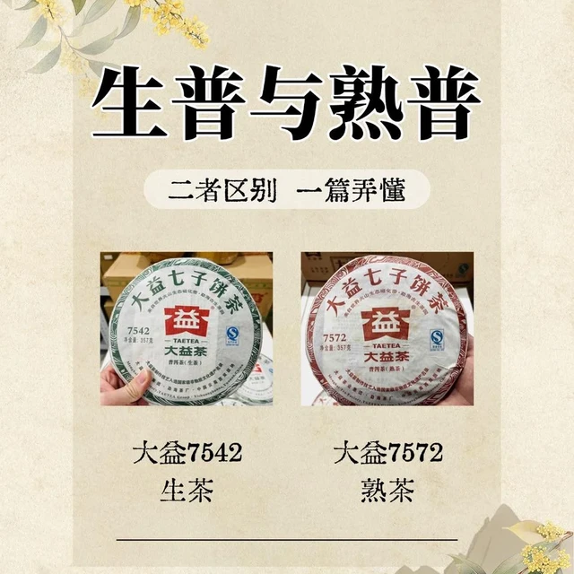 生熟普洱怎么挑？一篇全明白！