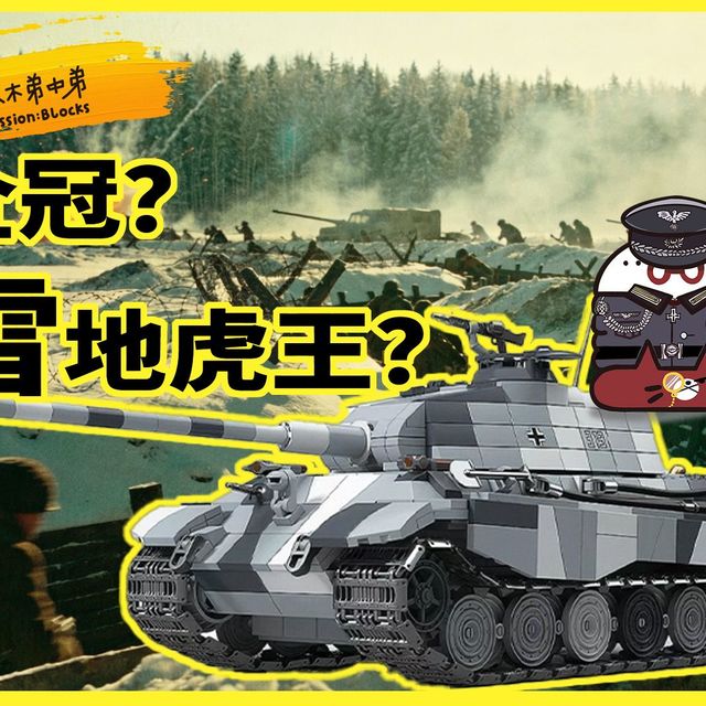 久等了，积木虎王坦克登场，然而是全冠的