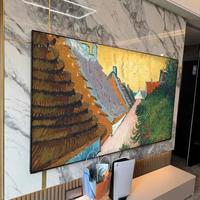 三万块的壁画电视，白天客厅还不如一万五的普通OLED看得清