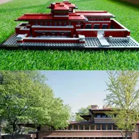 建筑经典，绝版乐高21010罗比别墅