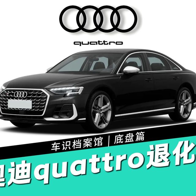 你花3万选的quattro，可能只是个车标