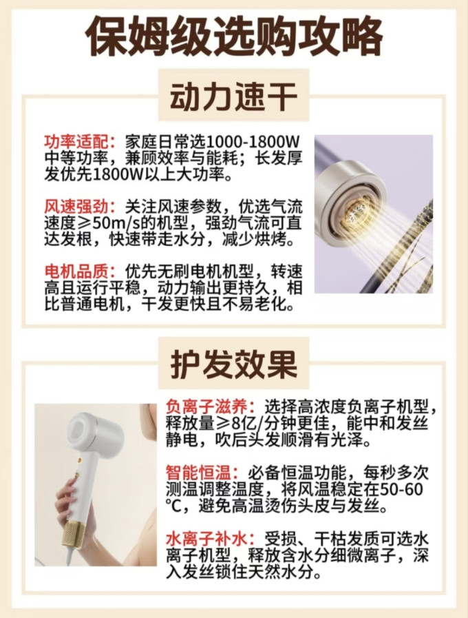 美发小家电