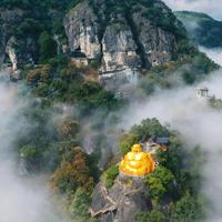 杭州建德大慈岩风景区攻略：悬空寺、古城与四月免票政策详解