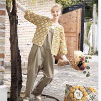 祖母方格拼花开衫编织指南：参数、步骤与穿搭