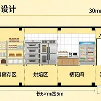 【新手开店】烘焙店后厨布局设计
