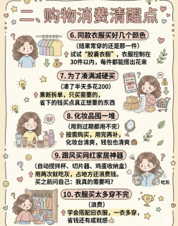 必须戒掉的25个费钱行为，别再让辛苦钱悄悄溜走