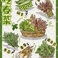 画一盘春菜，赴一场春日之约