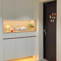 被邻居抄作业的极简入户鞋柜！好看又实用🥳