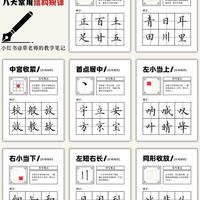 硬笔书法八大核心结构规律解析