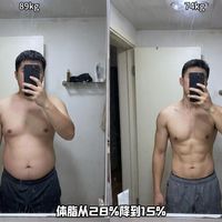 4个半月，体脂从28%→15%，零基础内胚型易胖体质的兄弟一定要看完！