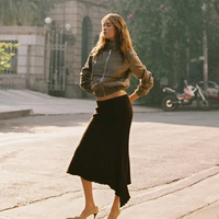 春天裙子这样穿，时髦又显瘦！