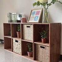 家逸实木矮书柜｜一柜多用，把家收拾得温柔又能装