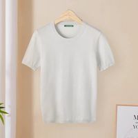 春竹丝羊绒短袖｜把春日温柔穿在身上，高级感不费力