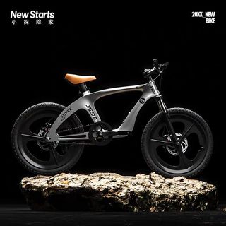 8 岁娃骑行封神！小探险家传奇 300，上学撒野两不误🚲