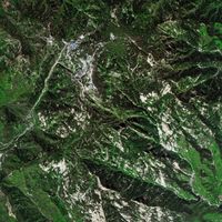 五岳安天下 一城揽山河！卫星眼中的中国圣地：山东泰安