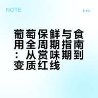 🍇 从新鲜脆甜到必须丢弃