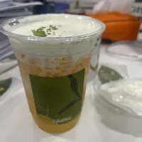 乐乐茶新品速递 橘子香柚龙井冰茶