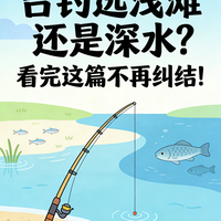 台钓选浅滩还是深水？看完这篇不再纠结！