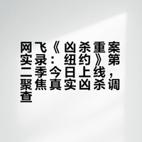 网飞《凶杀重案实录:纽约》第二季今日上线❗️