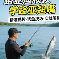 路亚翘嘴新手保姆级教学｜告别空军直接爆扣