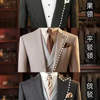 如何挑选适合自己的西装领型⁉️