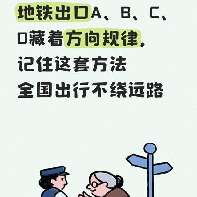 全国地铁出口方位辨别指南：掌握顺时针逻辑与快速判断法