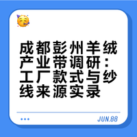 放弃规划院改看羊绒供应链：成都有好羊绒吗