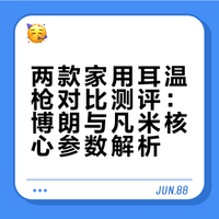 说一说家里常用的两款耳温枪🌡