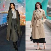 春季风衣下装搭配指南：直筒裤、连衣裙与格纹裙的实操技巧