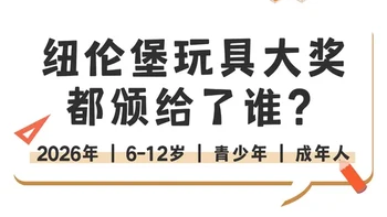 最新|2026玩具奥斯卡获奖玩具