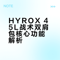 HYROX 45L战术双肩包核心功能解析