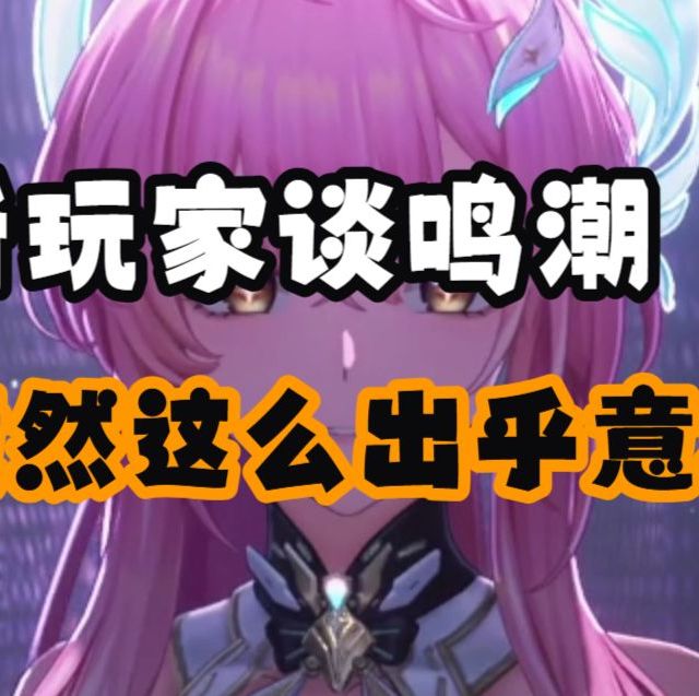 【鸣潮】新玩家说说鸣潮感悟……