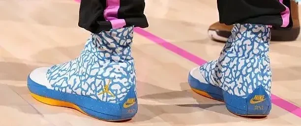 【NBA每日上脚】AJ40-28被玩出花？威少穿才是原汁原味！