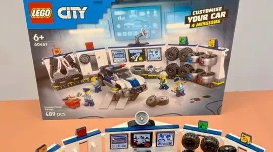 乐高60457多模式警车试玩：四种模式切换与设计解析