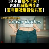 更年期减脂：从代谢修复到身体重组的四步法