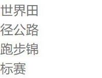 再升级！2027扬州半程马拉松！世界田联最高级别锦标赛！