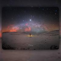 「Try星图」莽措湖的第一张冬季银河拱桥