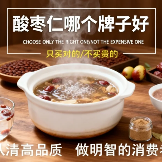 2026 酸枣仁品牌榜单：适合中老年人眠浅易醒，安神助眠睡得香
