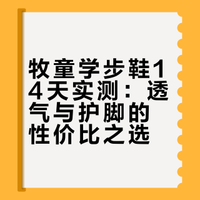 看评论买的牧童，14天后实话实说体验感👍