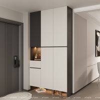 拯救玄关杂乱！现代简约风鞋柜仪式感拿捏了