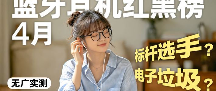 【蓝牙耳机推荐】2026 4月大合集！入耳式/耳夹式/HIFI厂耳机推荐！无广实测！全价位各大品牌对比！避坑指南！